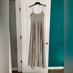 ASOS Silver Formal Dress Size 6